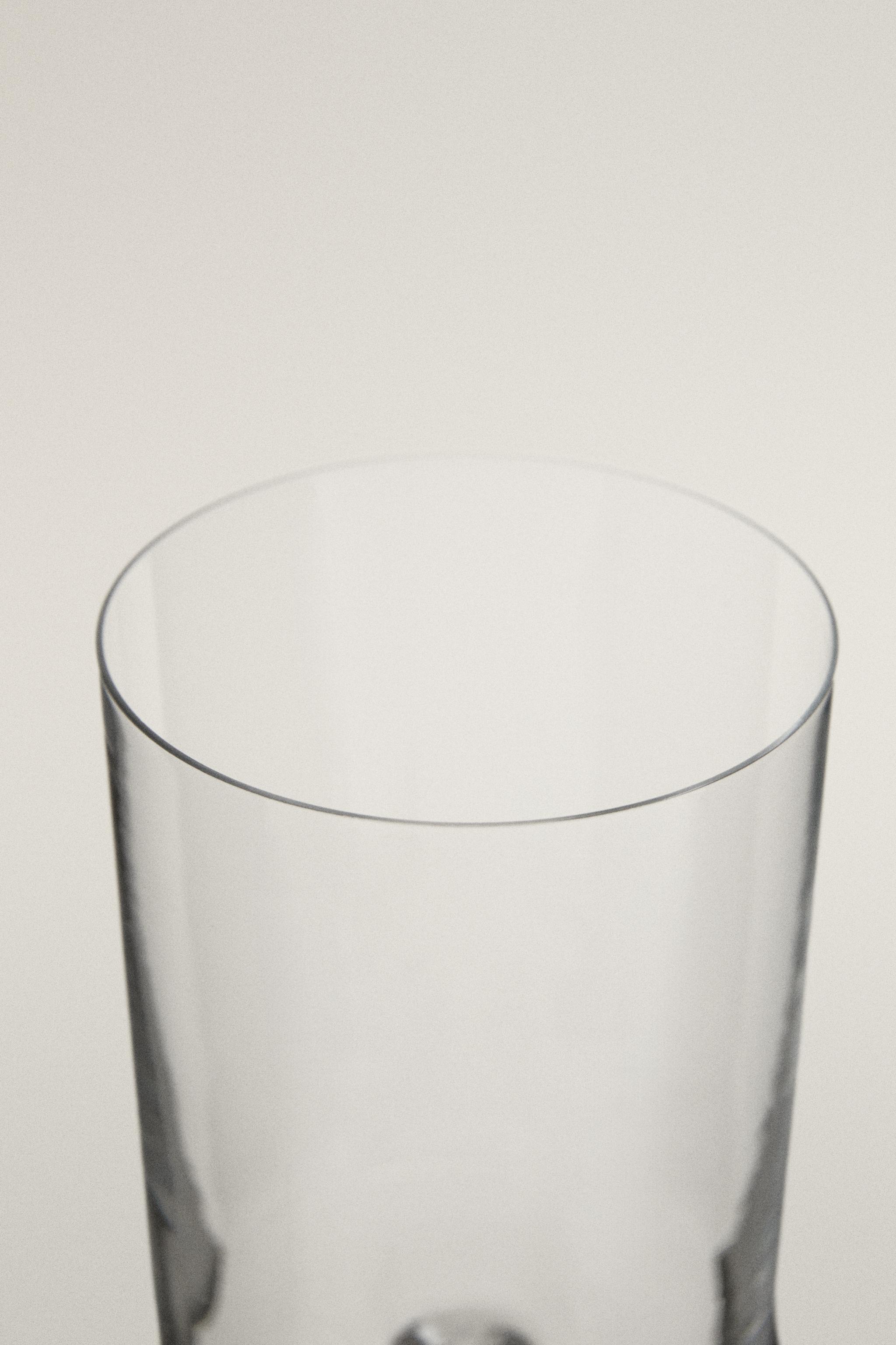 STRAIGHT CRYSTALLINE GLASS